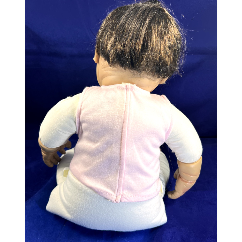 Newborn Baby Doll 19" AEL 2005 Brown Hair Kymberli H. Durden (Signed) *Pre-Owned - Picture 8 of 16